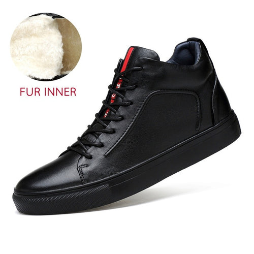 Load image into Gallery viewer, Genuine Leather Waterproof Casual Sneakers Shoes-men-wanahavit-Winter Sneakers-5-wanahavit
