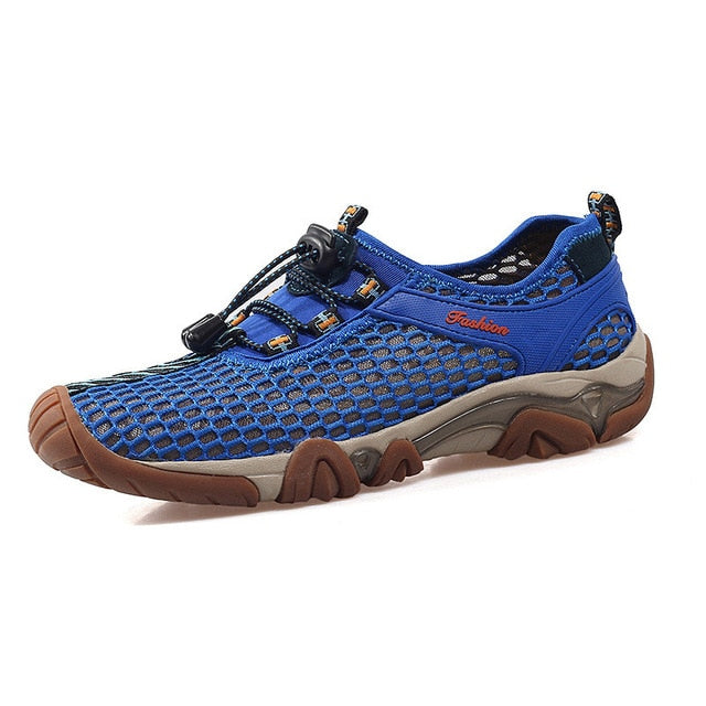 Leisure Breathable Air Mesh Comfortable Light Sneaker-unisex-wanahavit-Blue Sneakers-35-wanahavit