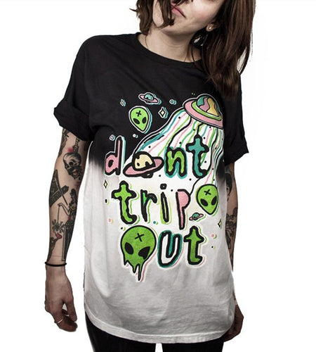 Punk Rock Skull Printed Tees v3-unisex-wanahavit-Dont trip out-S-wanahavit