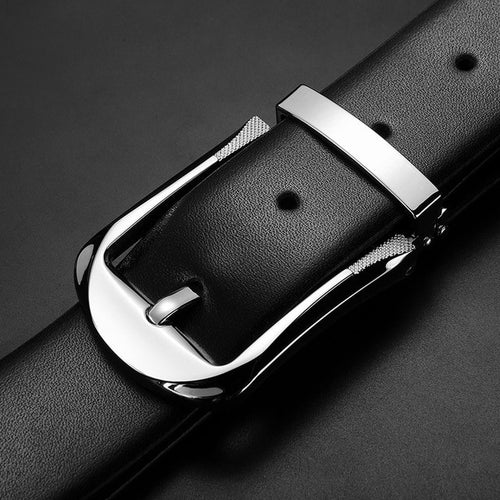 Load image into Gallery viewer, High Quality First Layer Genuine Leather Pin Buckle Belts-men-wanahavit-PX217 C-105CM-wanahavit
