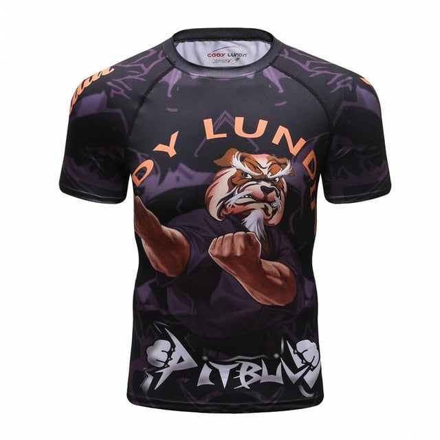 MMA Printed Workout Quick Dry Fitness Tees-men fitness-wanahavit-13-Asian size XL-wanahavit