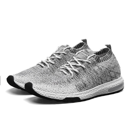 Load image into Gallery viewer, Casual Breathable Mesh Slip On Soft Couple Shoes-unisex-wanahavit-Grey Sneakers-41-wanahavit

