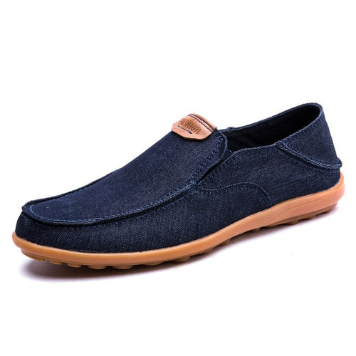 Load image into Gallery viewer, Summer Breathable Loafers Casual Boat Shoes-men-wanahavit-Blue Shoes-5.5-wanahavit
