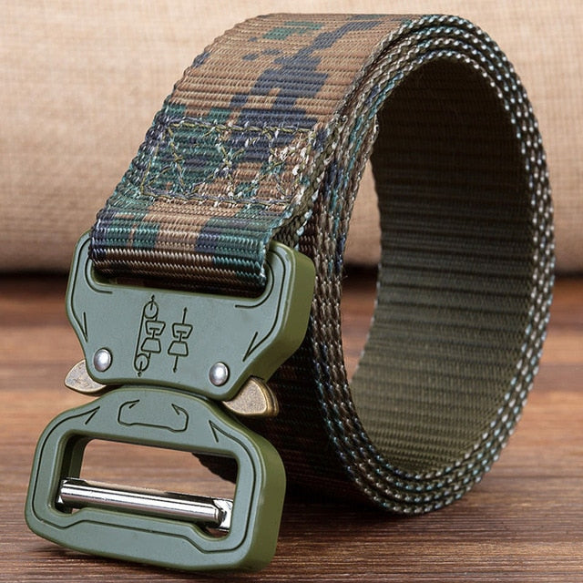 Heavy Duty Tactical Nylon Strap Military Belt-men-wanahavit-YZ01 A-115CM-wanahavit