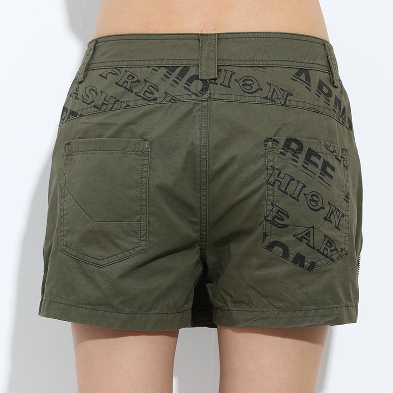 Military Cotton Sexy Short Skirt-women-wanahavit-Army Green-25-wanahavit
