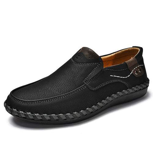 Leather Loafers Luxury Business Slip On Moccasins Shoes for men - wanahavit