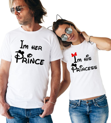 I'm Her Prince & I'm His Princess Matching Couple Tees-unisex-wanahavit-FD55-FSTWH-L-wanahavit