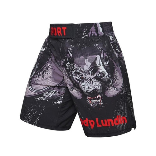 Load image into Gallery viewer, MMA Werewolf Printed Breathable Shorts-men fitness-wanahavit-6-M-wanahavit
