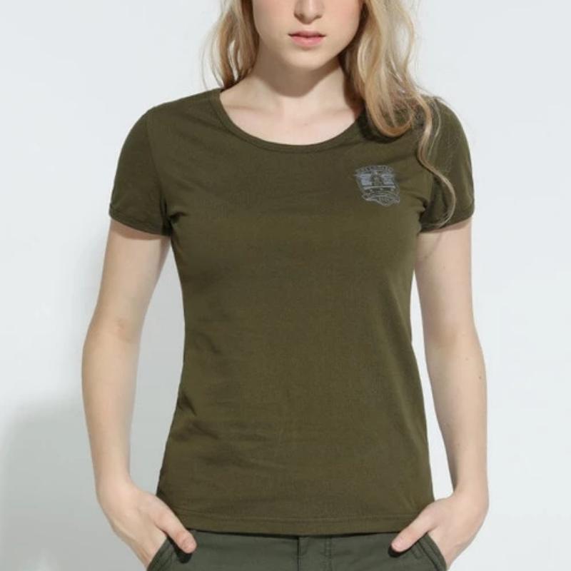 Army Academy Printed Loose Collar Tees-women-wanahavit-green-S-wanahavit