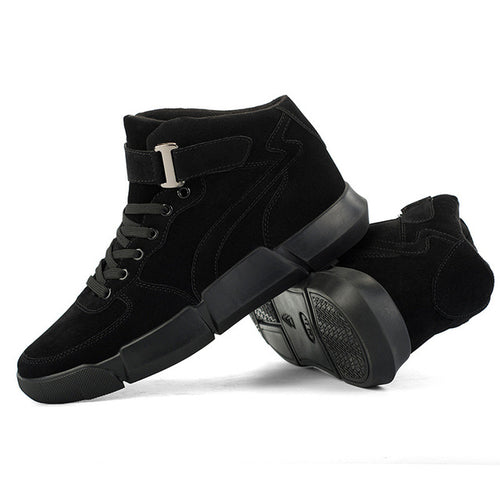 Load image into Gallery viewer, Winter Velvet Warm Sneakers Outdoors Waterproof Shoe-men-wanahavit-Black Boots-6.5-wanahavit
