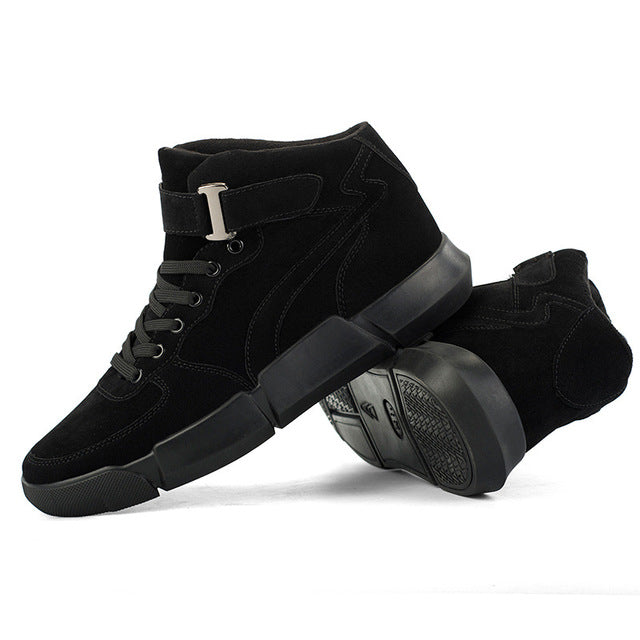 Winter Velvet Warm Sneakers Outdoors Waterproof Shoe-men-wanahavit-Black Boots-6.5-wanahavit
