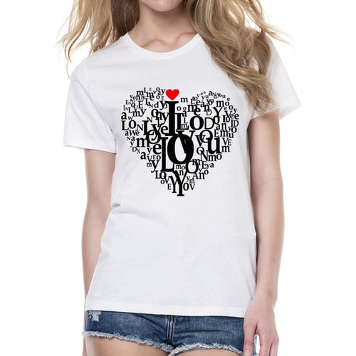 Load image into Gallery viewer, Love Heart Doodle Couple Tees-unisex-wanahavit-FB77-FSTWH-L-wanahavit
