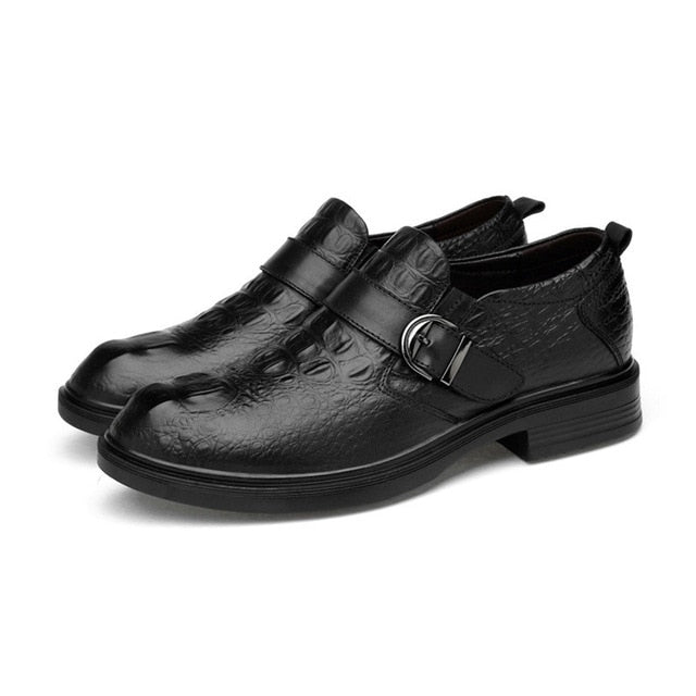 Genuine Leather Luxury Business Office Buckle Shoe-men-wanahavit-Shoes Print-5-wanahavit