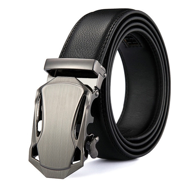 Modern Luxury Fashion Alloy Buckle Genuine Leather Belts for men sale ...