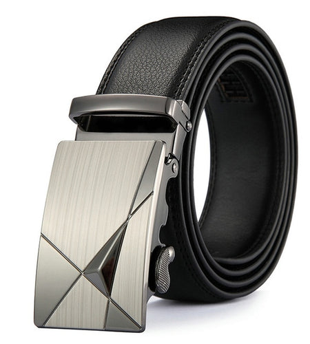 Modern Luxury Fashion Alloy Buckle Genuine Leather Belts-men-wanahavit-J305-100cm-wanahavit