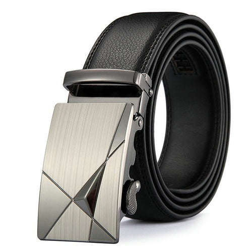 Load image into Gallery viewer, Modern Luxury Fashion Alloy Buckle Genuine Leather Belts-men-wanahavit-J305-100cm-wanahavit
