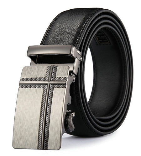Modern Luxury Fashion Alloy Buckle Genuine Leather Belts-men-wanahavit-J310-100cm-wanahavit