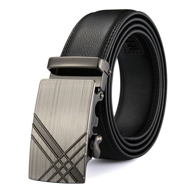 Modern Luxury Fashion Alloy Buckle Genuine Leather Belts-men-wanahavit-J312-100cm-wanahavit