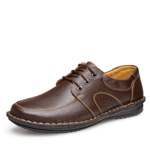 Load image into Gallery viewer, Casual Genuine Leather Comfortable Flexible Shoes-men-wanahavit-Browon Casual Shoes-6-wanahavit
