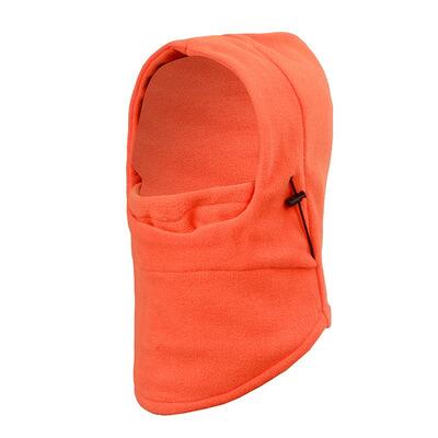 Thermal Fleece Balaclava Hooded Neck Warmer Winter Sports Face Mask Beanie-unisex-wanahavit-Orange-wanahavit