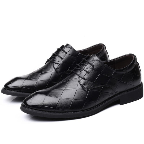 Load image into Gallery viewer, Luxury Men Formal Business Wedding Shoes-men-wanahavit-Black Dress shoes-6-wanahavit
