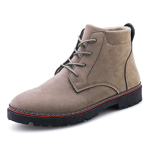 Winter Pu Leather Lace Up British Style Warm Boots-men-wanahavit-MIBAI Boots-6.5-wanahavit