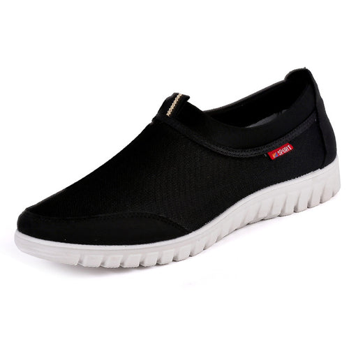 Load image into Gallery viewer, Summer Mesh Breathable Comfortable Casual Sneaker-unisex-wanahavit-Black Shoes-6-wanahavit
