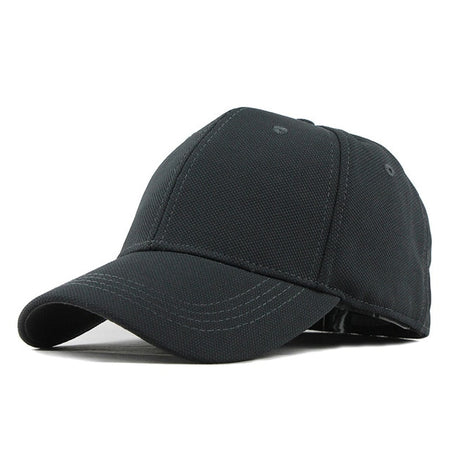 Solid Color Closed Trucker Baseball Cap-unisex-wanahavit-F304 Navy-Adjustable-wanahavit
