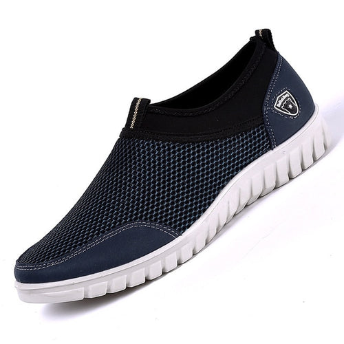 Load image into Gallery viewer, Casual Summer Slip On Mesh Breathable Shoes-men-wanahavit-Blue Shoes-6-wanahavit
