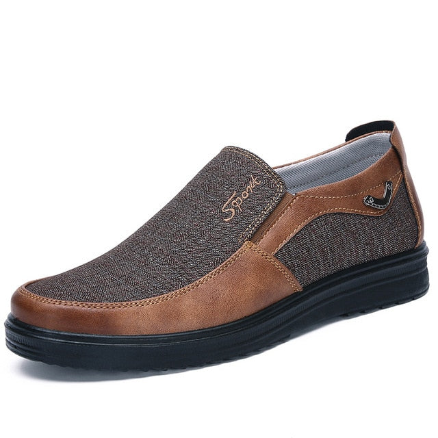 Comfortable Casual Sneakers Canvas Shoes-men-wanahavit-Brown-6-wanahavit