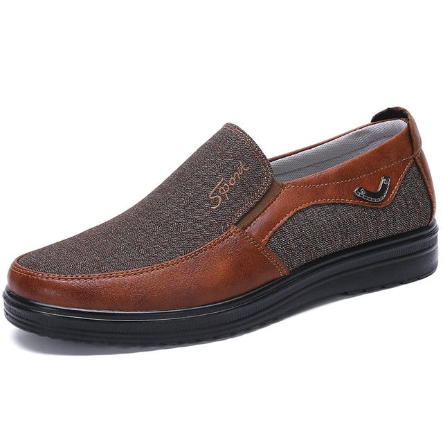 Comfortable Casual Sneakers Canvas Shoes-men-wanahavit-Red Brown-6-wanahavit