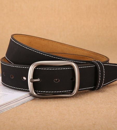 Casual Designer Luxury Fashion Belts-men-wanahavit-DS905 Black-100cm-wanahavit