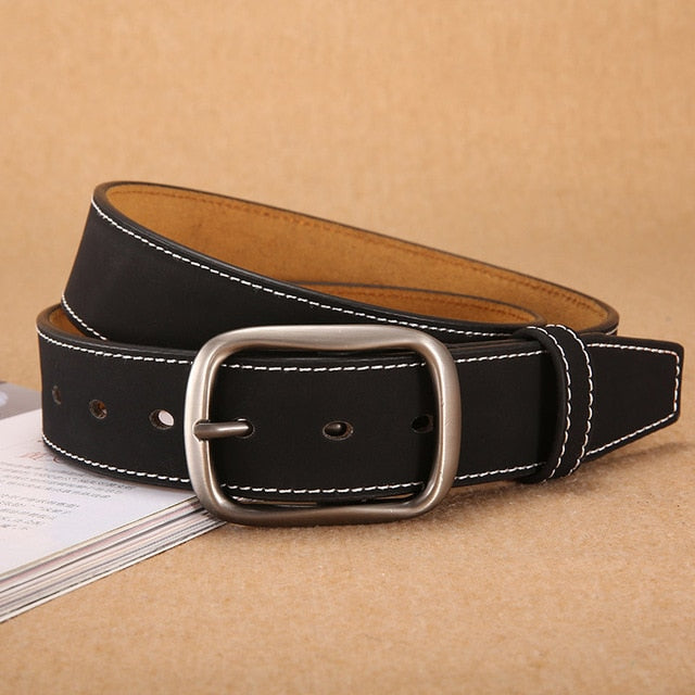 Casual Designer Luxury Fashion Belts-men-wanahavit-DS905 Black-100cm-wanahavit