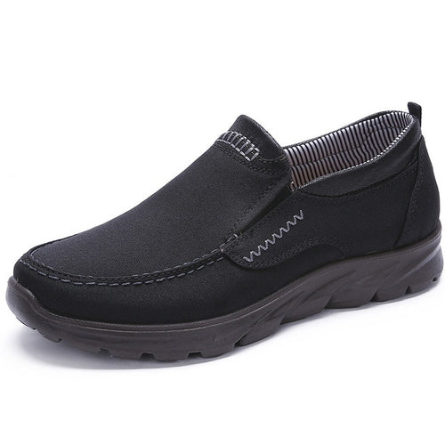 Load image into Gallery viewer, Breathable Mesh Casual Slip On Comfortable Shoes-men-wanahavit-Black Shoes-6-wanahavit
