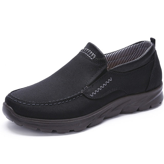 Breathable Mesh Casual Slip On Comfortable Shoes-men-wanahavit-Black Shoes-6-wanahavit