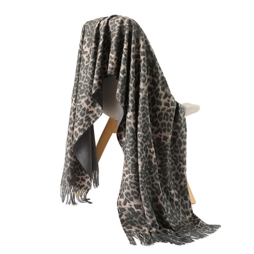 Load image into Gallery viewer, Fashion Silk Scarf Leopard Printed Bandana Shawl #2023-women-wanahavit-2-wanahavit
