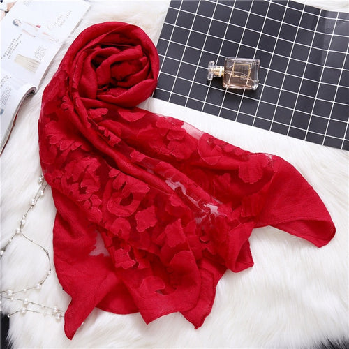 Load image into Gallery viewer, Fashion Silk Scarf Patchwork Bandana Shawl #AS-1-women-wanahavit-Bordeaux red-wanahavit
