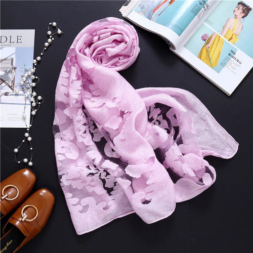 Load image into Gallery viewer, Fashion Silk Scarf Patchwork Bandana Shawl #AS-1-women-wanahavit-light purple-wanahavit
