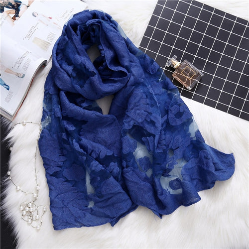 Load image into Gallery viewer, Fashion Silk Scarf Patchwork Bandana Shawl #AS-1-women-wanahavit-blue-wanahavit
