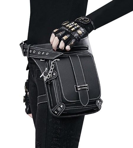 Vintage Steampunk Retro Rock Gothic Shoulder Waist Bag-women-wanahavit-wanahavit