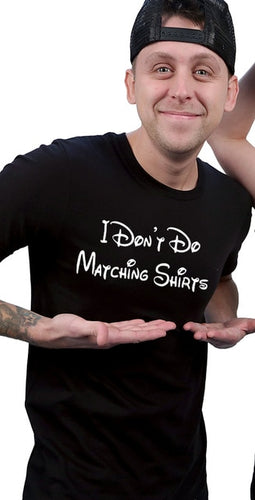 I Don't Do Matching Shirts I Do Funny Matching Couple Tees-unisex-wanahavit-J123-MSTBK-L-wanahavit