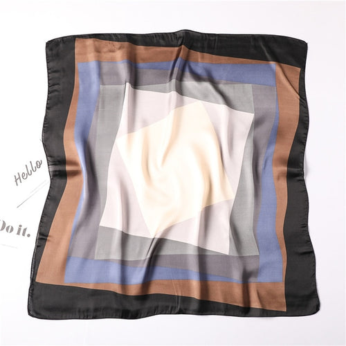 Load image into Gallery viewer, Fashion Summer Silk Square Scarf Printed Bandana Shawl #2421-women-wanahavit-FJ125-1-wanahavit
