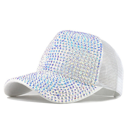 Rhinestone Gothic Punk Embroidered Baseball Cap-unisex-wanahavit-F350 Black-wanahavit