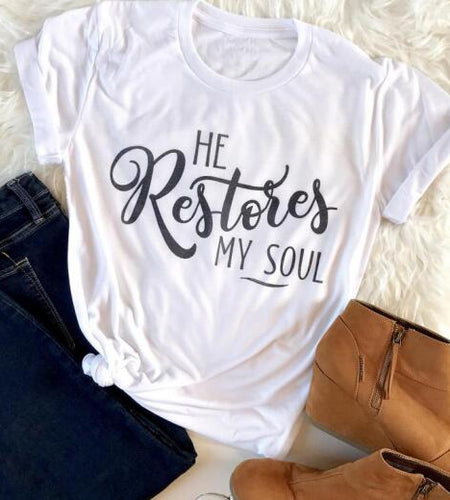 All I Need Is Jesus And Coffee And Mascara Christian Statement Shirt-unisex-wanahavit-white tee black text-L-wanahavit