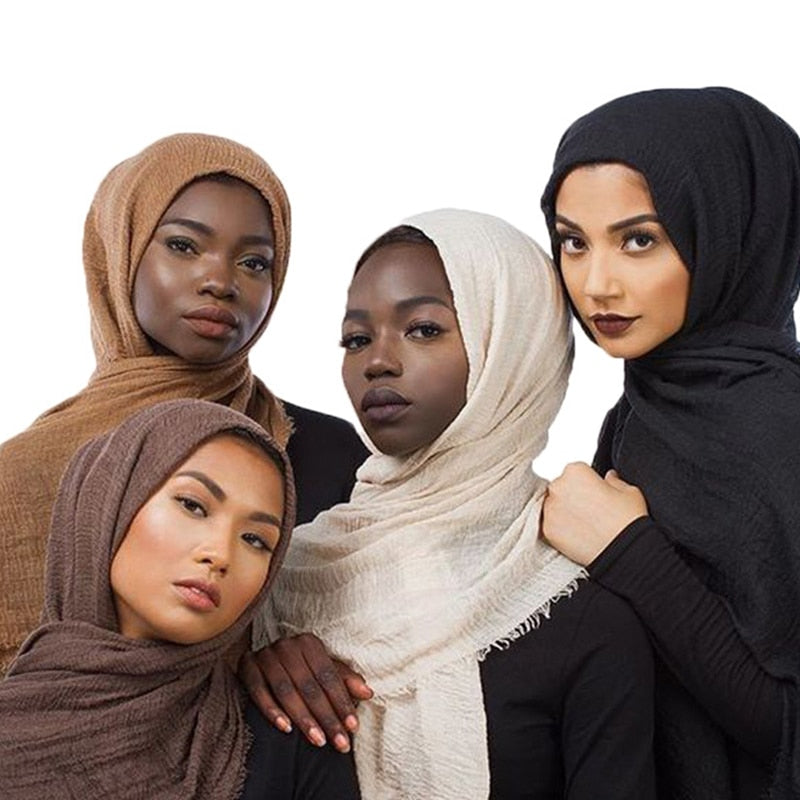 Fashion Scarf Printed Bandana Shawl Hijab #2638-women-wanahavit-1-wanahavit