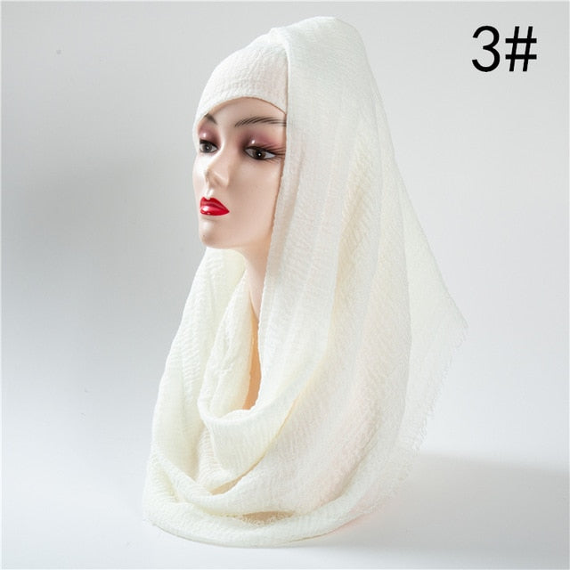 Fashion Scarf Printed Bandana Shawl Hijab #2638-women-wanahavit-3-wanahavit