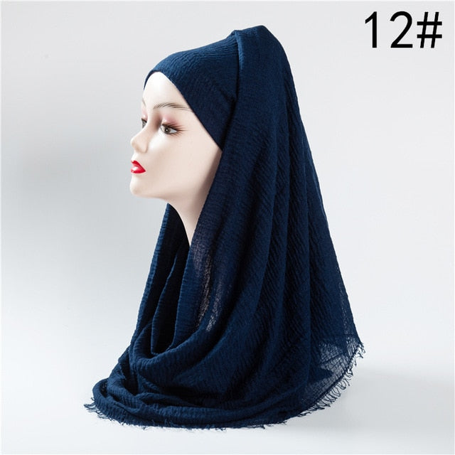 Fashion Scarf Printed Bandana Shawl Hijab #2638-women-wanahavit-12-wanahavit