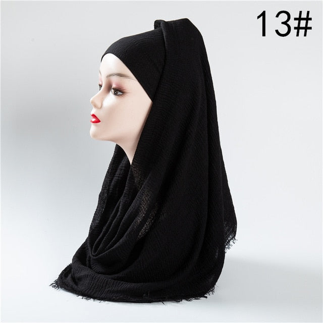 Fashion Scarf Printed Bandana Shawl Hijab #2638-women-wanahavit-13-wanahavit