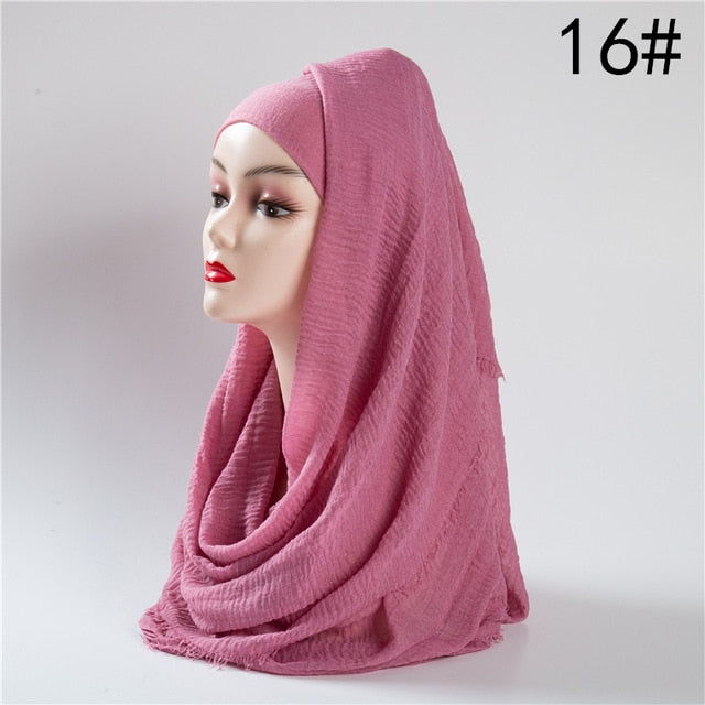 Fashion Scarf Printed Bandana Shawl Hijab #2638-women-wanahavit-16-wanahavit