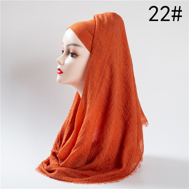 Fashion Scarf Printed Bandana Shawl Hijab #2638-women-wanahavit-22-wanahavit